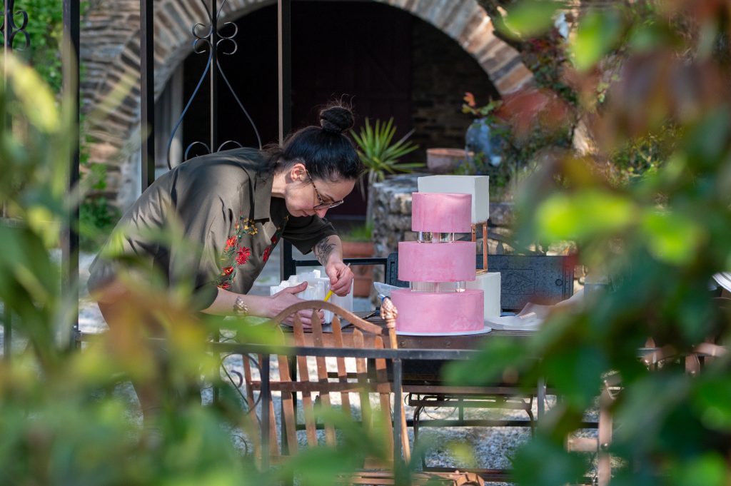 Lucriolla - préparation wedding cake