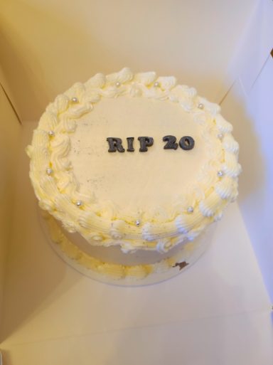 gâteau sur mesure vintage cake 30ans