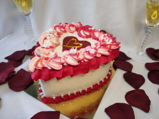 gâteau sur mesure saint valentin