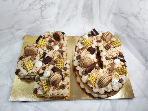 gâteau sur mesure number cake 40ans