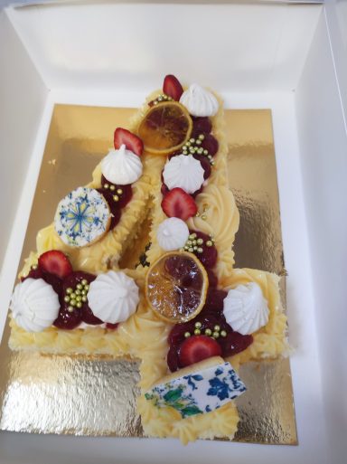 Number cake 40ans