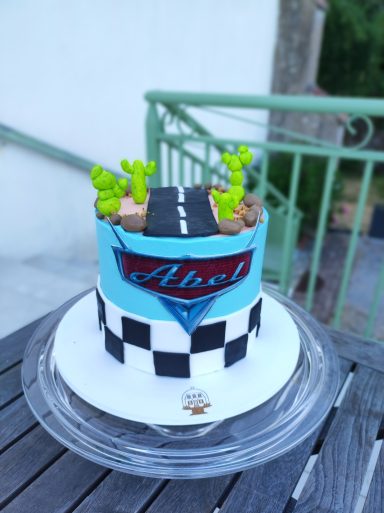 Gâteau 5ans Cars
