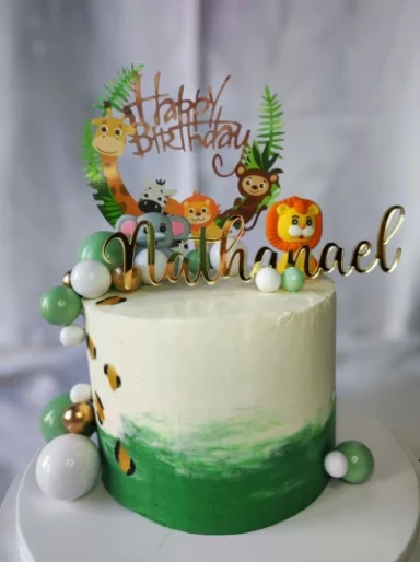 gâteau sur mesure anniversaire jungle