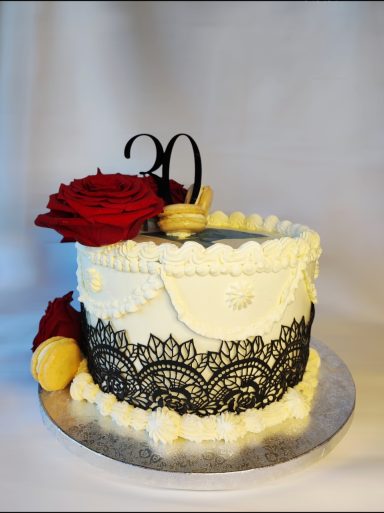 gâteau sur mesure vintage cake 30ans