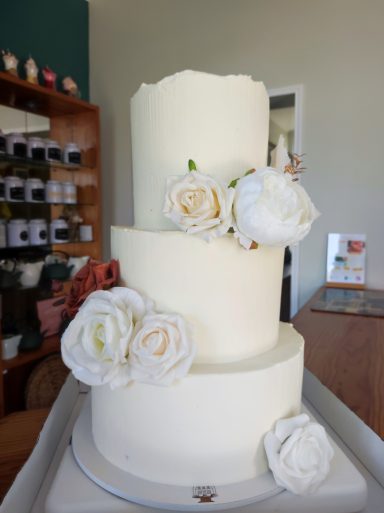 wedding cake mariage blanc