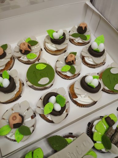 gâteau sur mesure anniversaire cupcakes 1an dinosaures